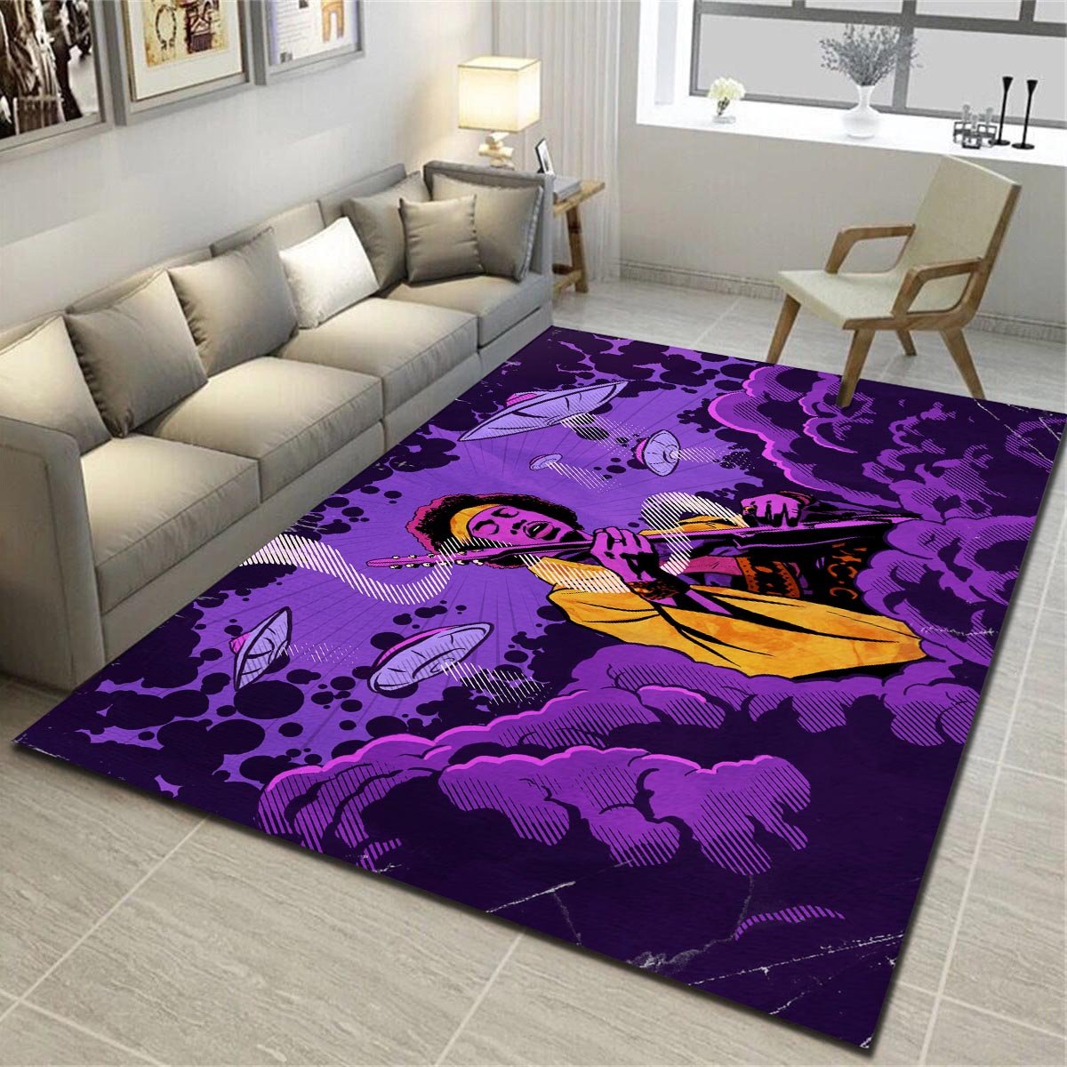 Jimmy Hendrix Area Rug Area Chussin | Home Decor Easily
