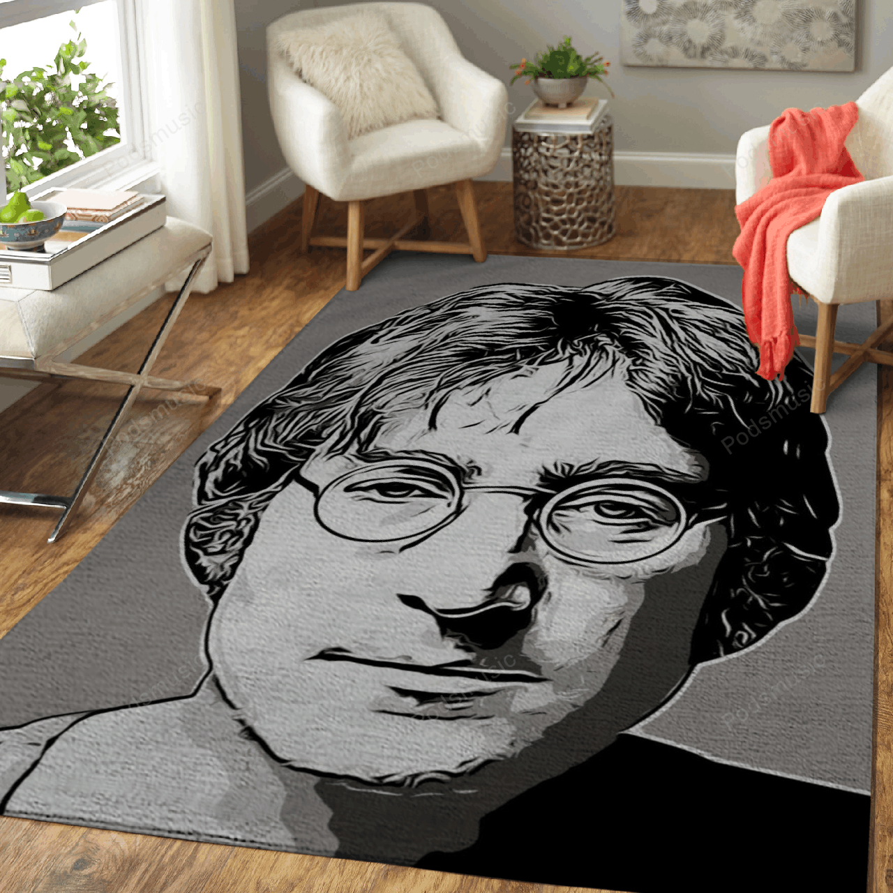 John Lennon 2 Music Painting Art For Fans Area  Chussin | Home Decor Easily