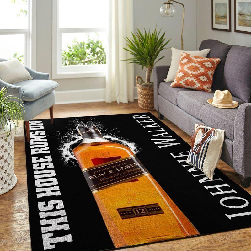 Johnie Walker Area Rug This House Runs On Ofd 20030912 Area  Chussin | Home Decor Easily