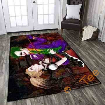 Joker Harley Quinn Area Rug -  Chussin | Home Decor Easily