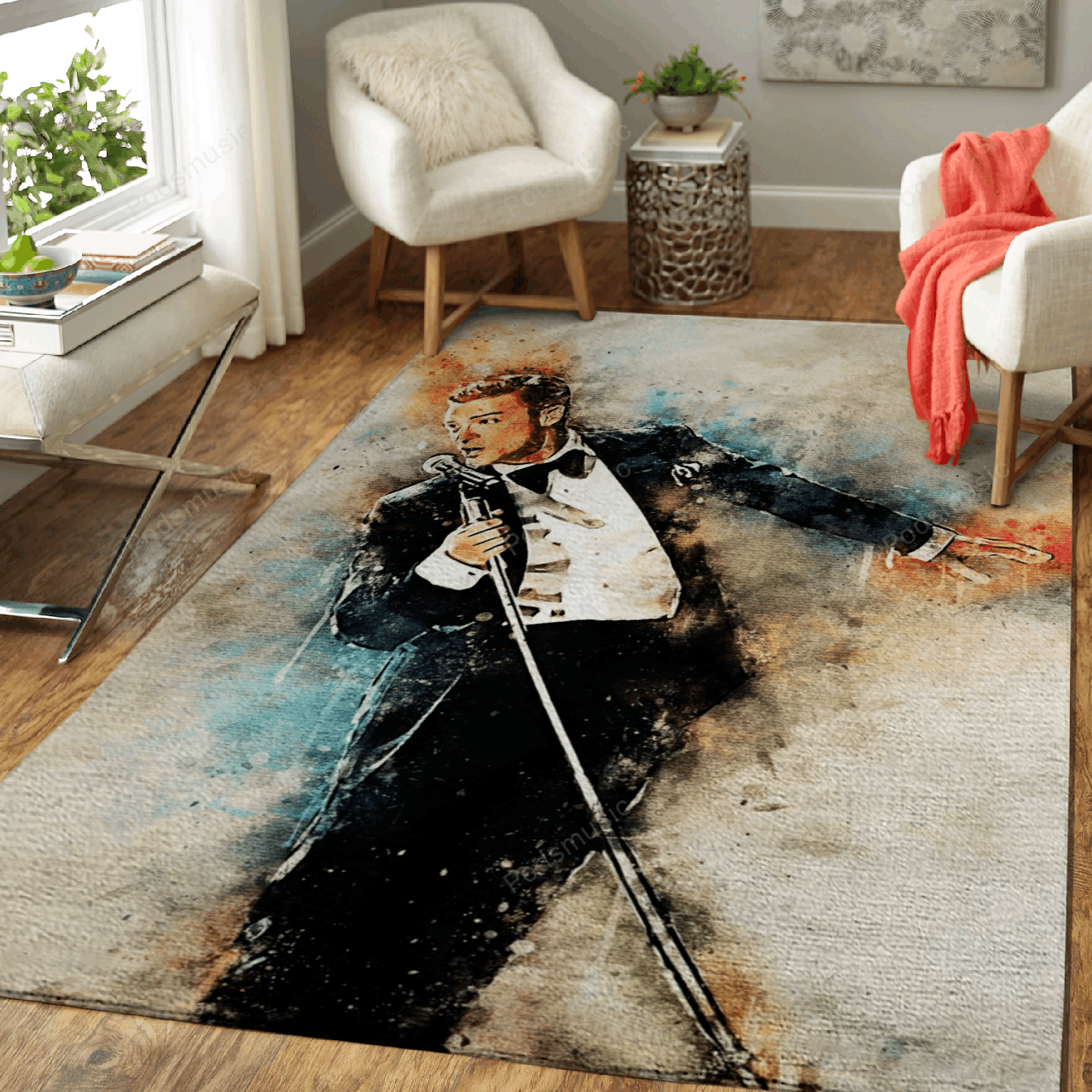 Justin Timberlake Music World Art For Fans Area  Chussin | Home Decor Easily