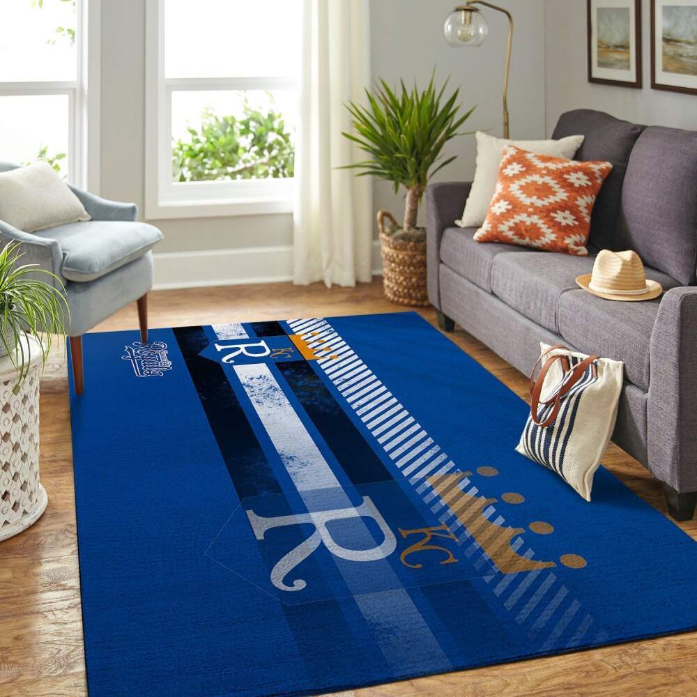 Kansas City Royals Mlb Area Rugs Team Logo Sports  Chussin | Home Decor Easily