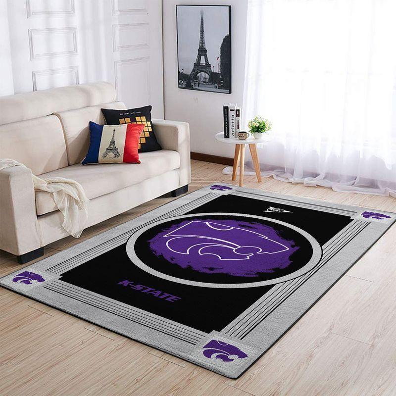 Kansas State Wildcats Area Rugs Ncaa Team Logo 20030397  Chussin | Home Decor Easily