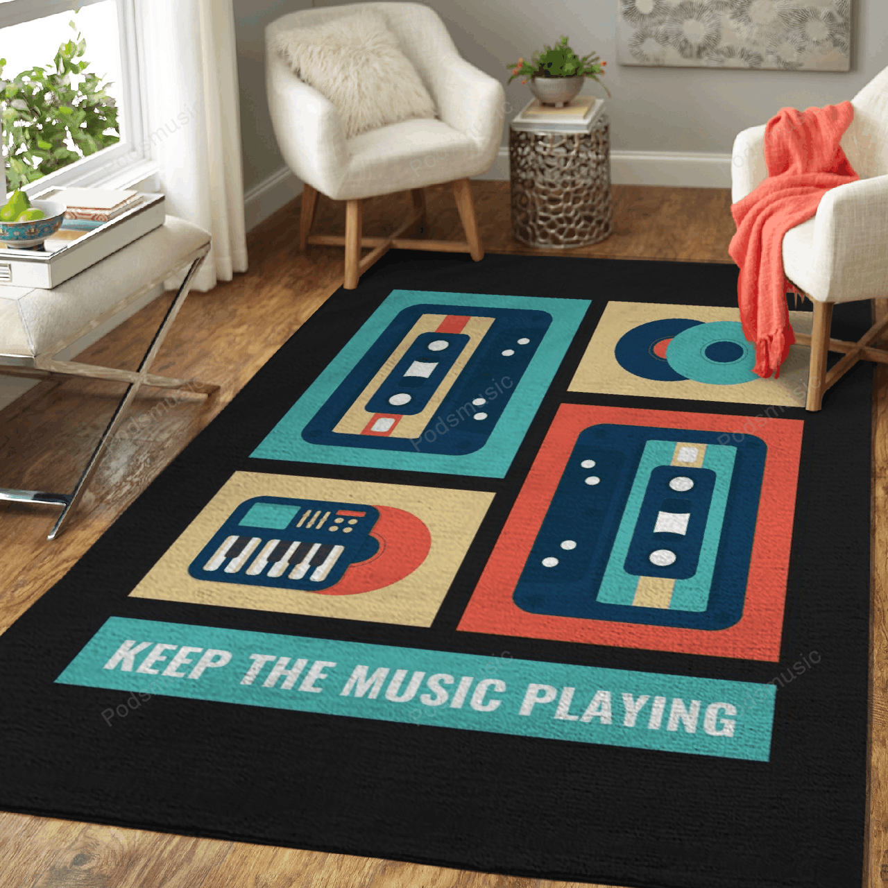 Keep The Music Playing Fun Text Designs Art For Fans Area  Chussin | Home Decor Easily