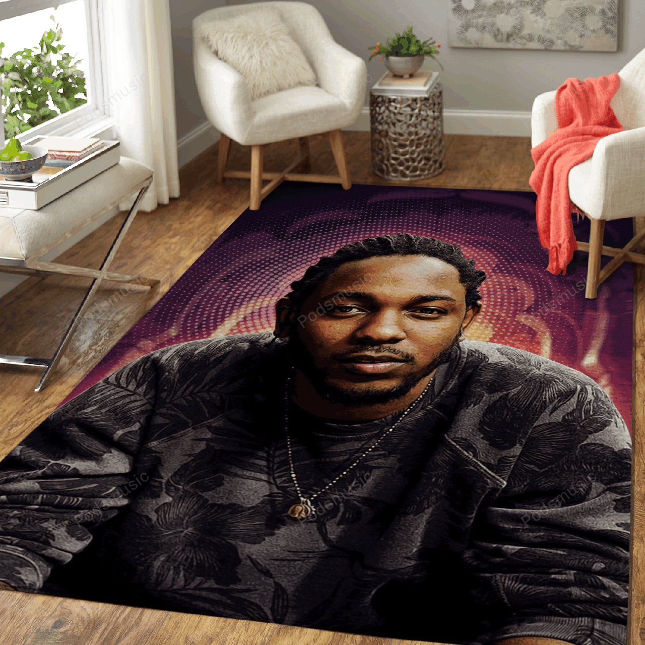 Kendrick Lamar Rap Music Art For Fans Area  Chussin | Home Decor Easily