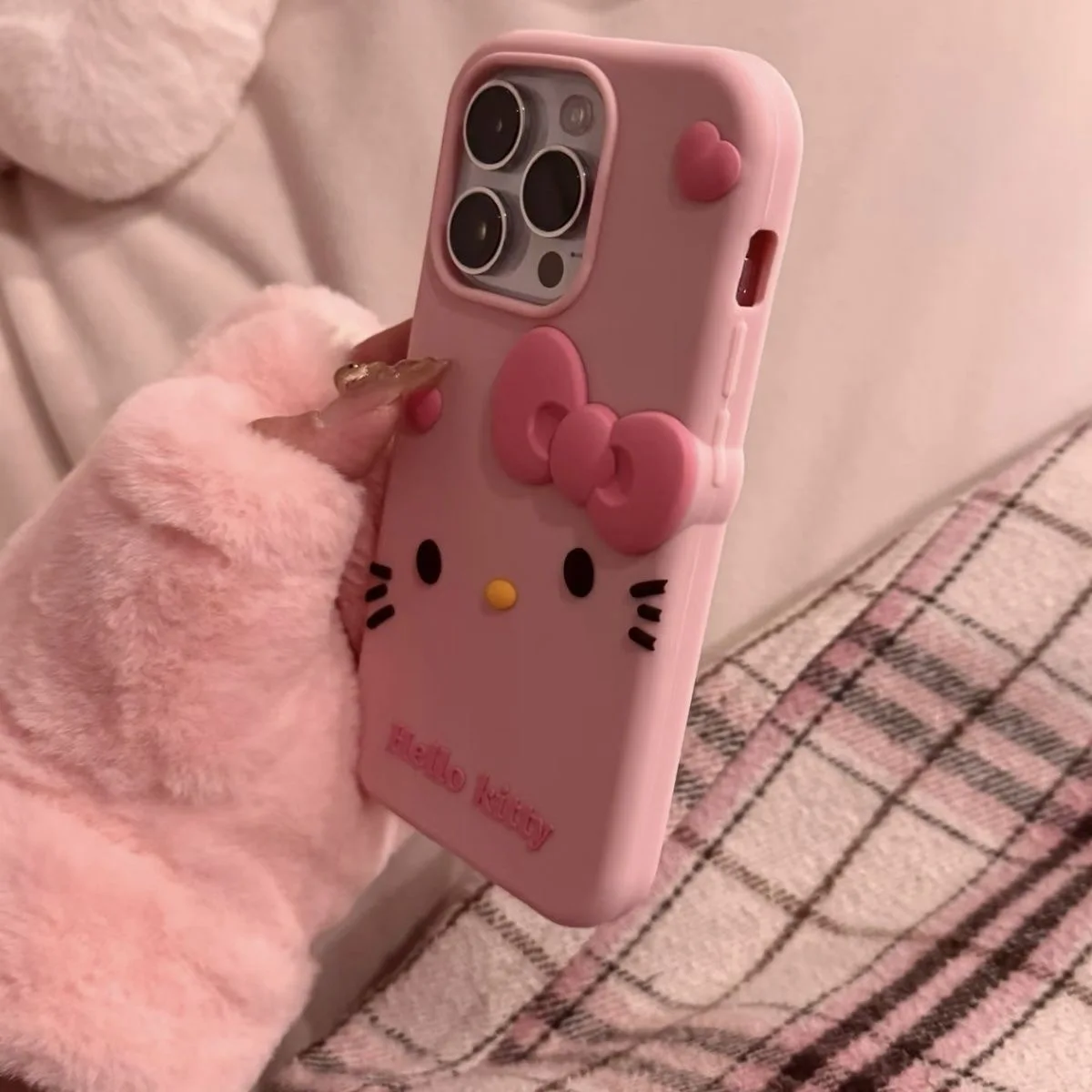 Hello Kitty 3D Cartoon Phone Case