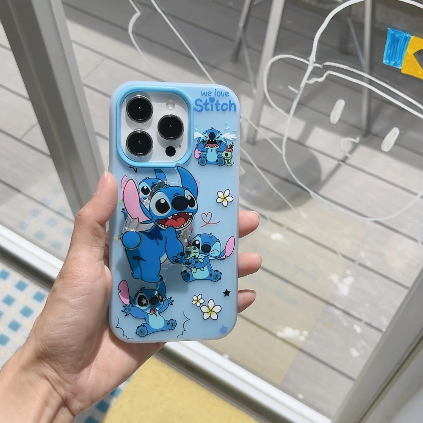 The Cute Stitch Cartoon Phone Case