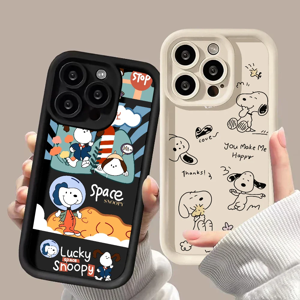 Peanuts Cartoon SNOOPYS Phone Case