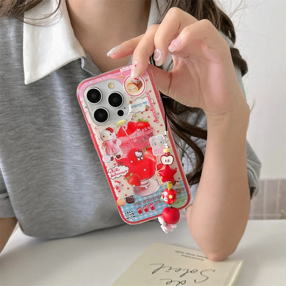 Cute Hello Kitty Cartoon Phone Case
