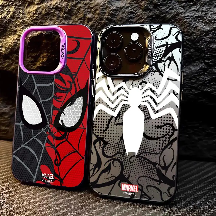 Shell Funda Fitted Cover Marvel Spider Man Phone Case