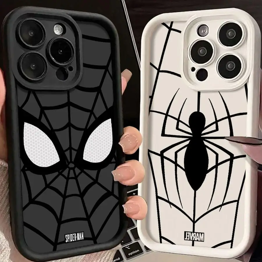 Shell Lines Marvel Spiderman Phone Case