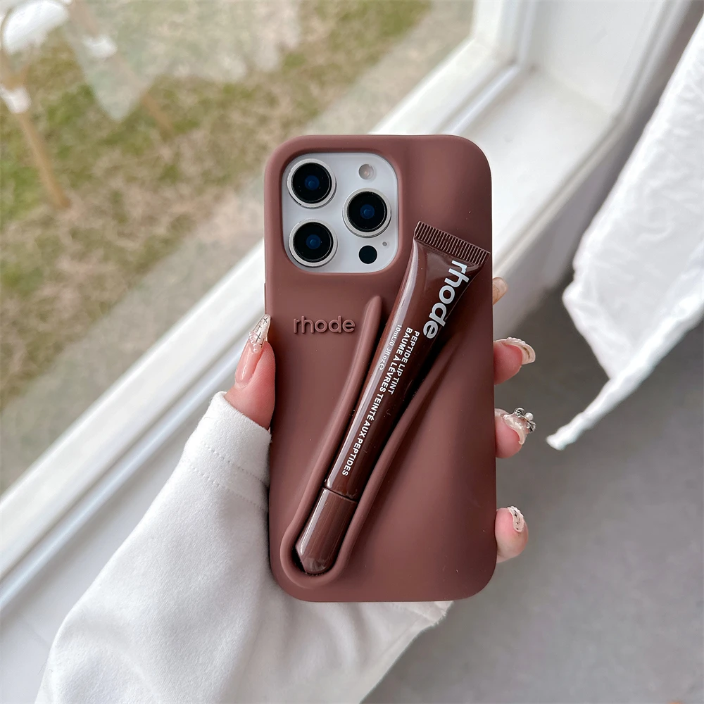 Rhode New Color Lipstick Silicone Phone Case
