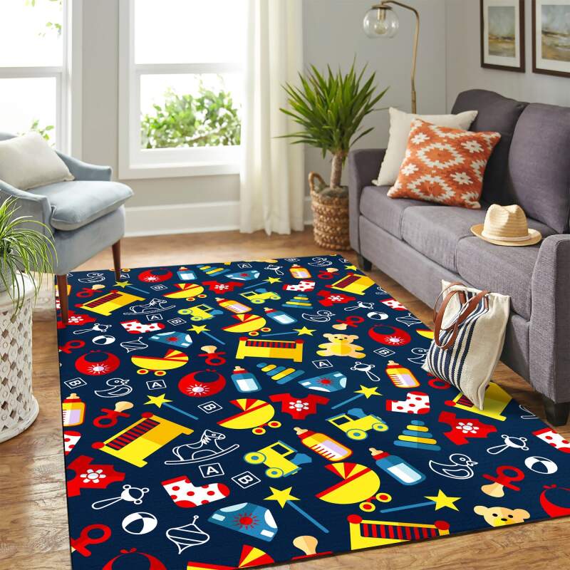 Kid Toy Carpet Rug -  Chussin | Home Decor Easily