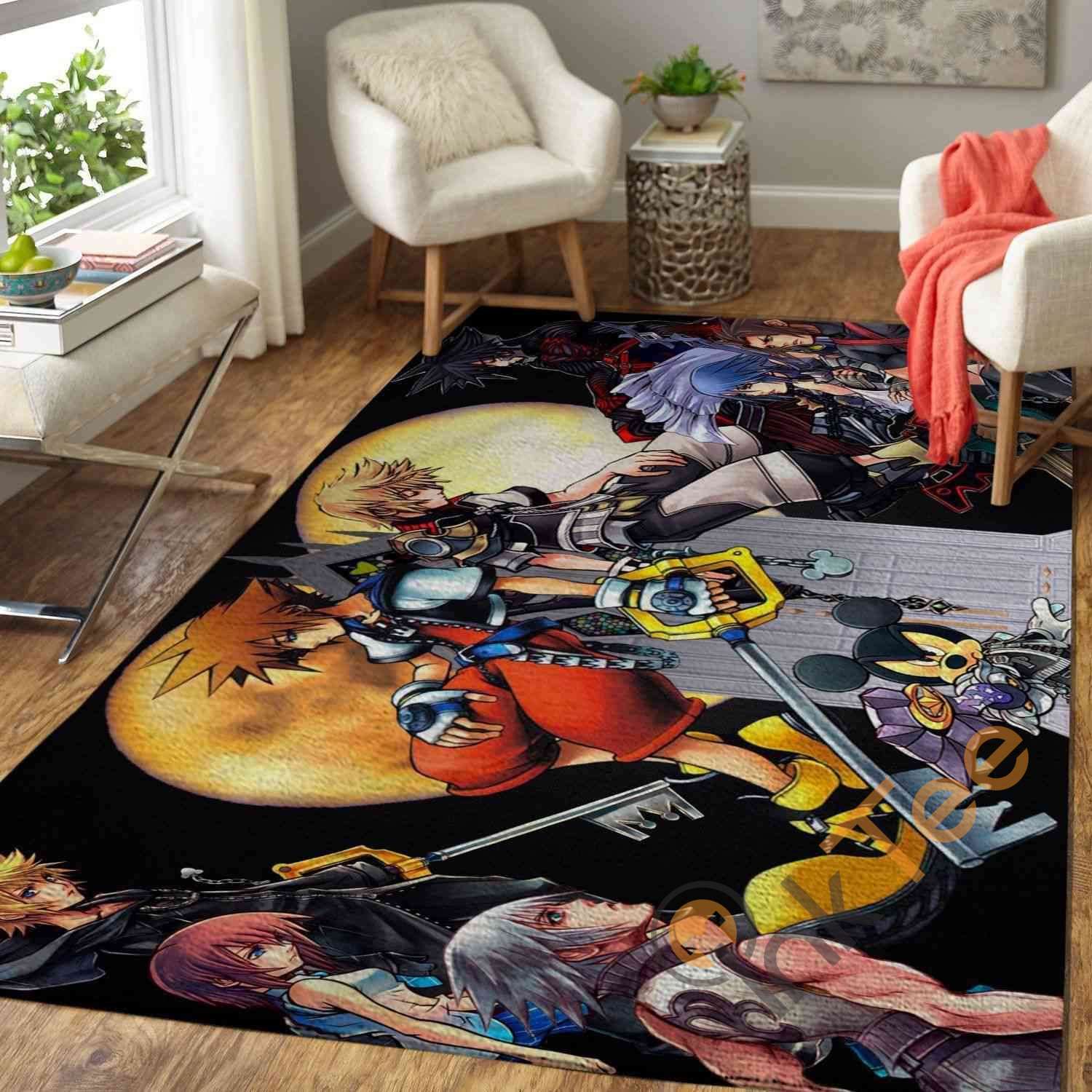 Kingdom Hearts Area Rug -  Chussin | Home Decor Easily