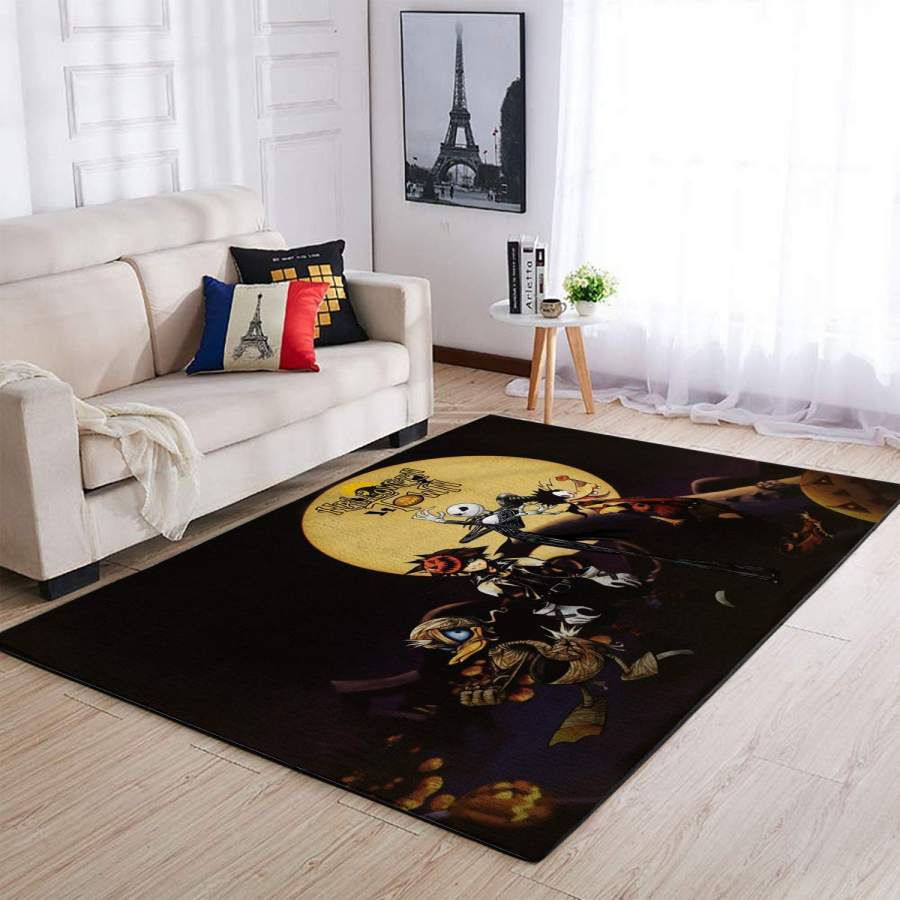 Kingdom Hearts Video Game Area Rug Ofd 190922  Chussin | Home Decor Easily