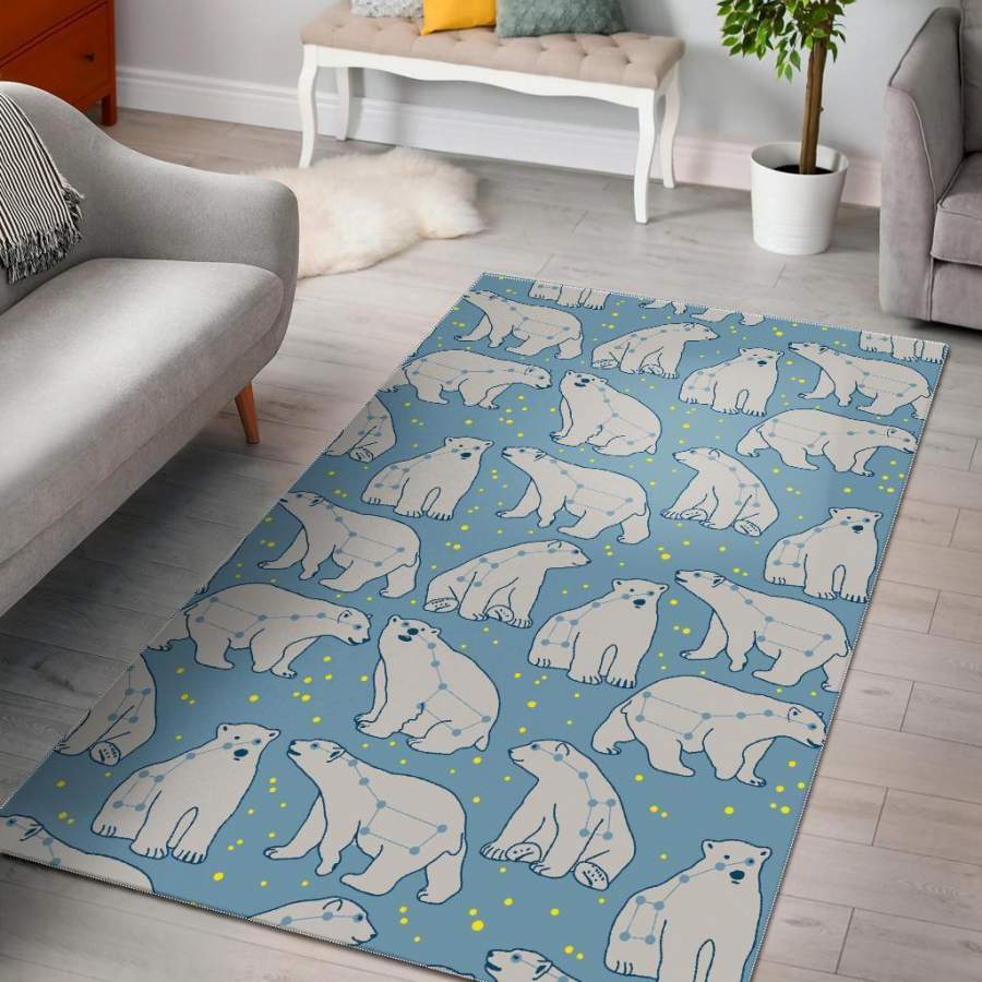 Klimt Gold Print Pattern Area Rug  Chussin | Home Decor Easily