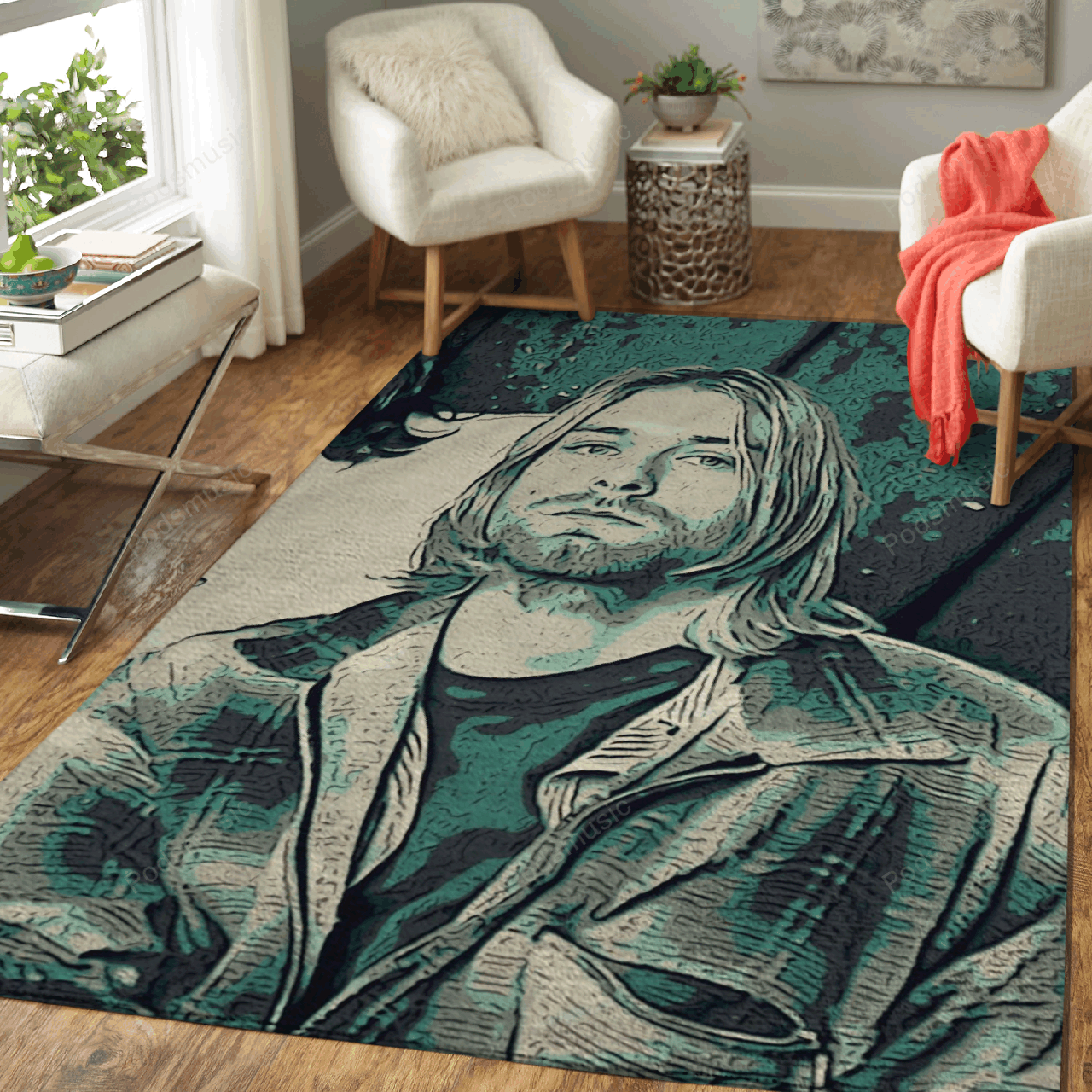 Kurt Cobain Art 8 Music Artist Art For Fans Area  Chussin | Home Decor Easily
