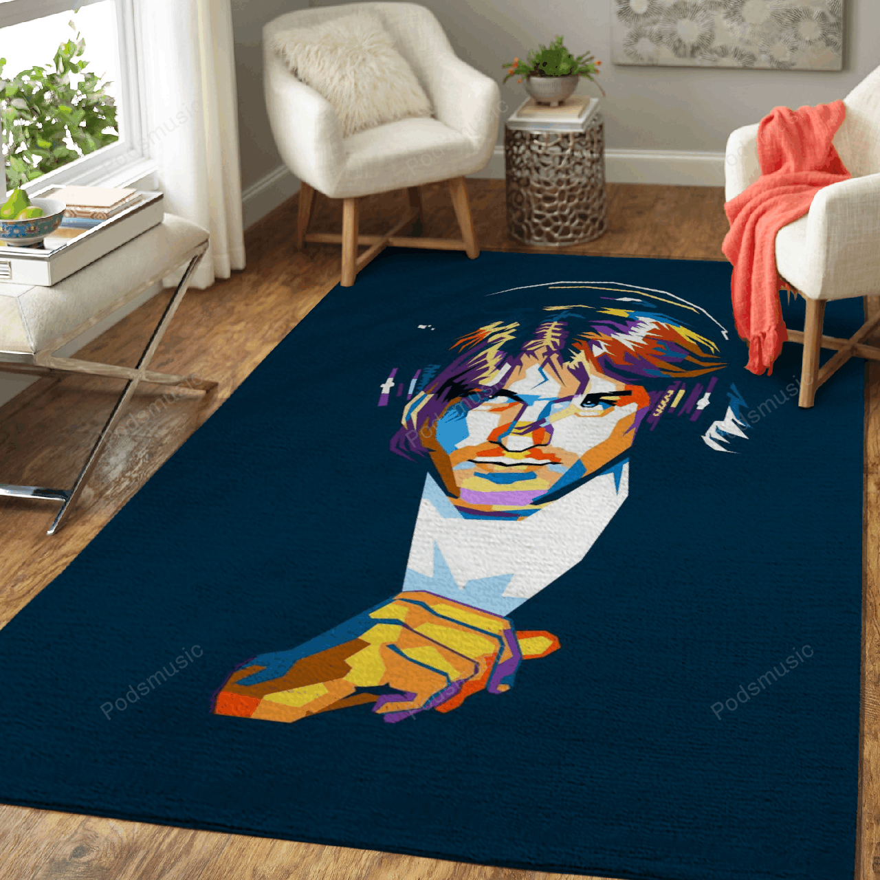 Kurt Cobain In Wpap Music Art For Fans Area  Chussin | Home Decor Easily