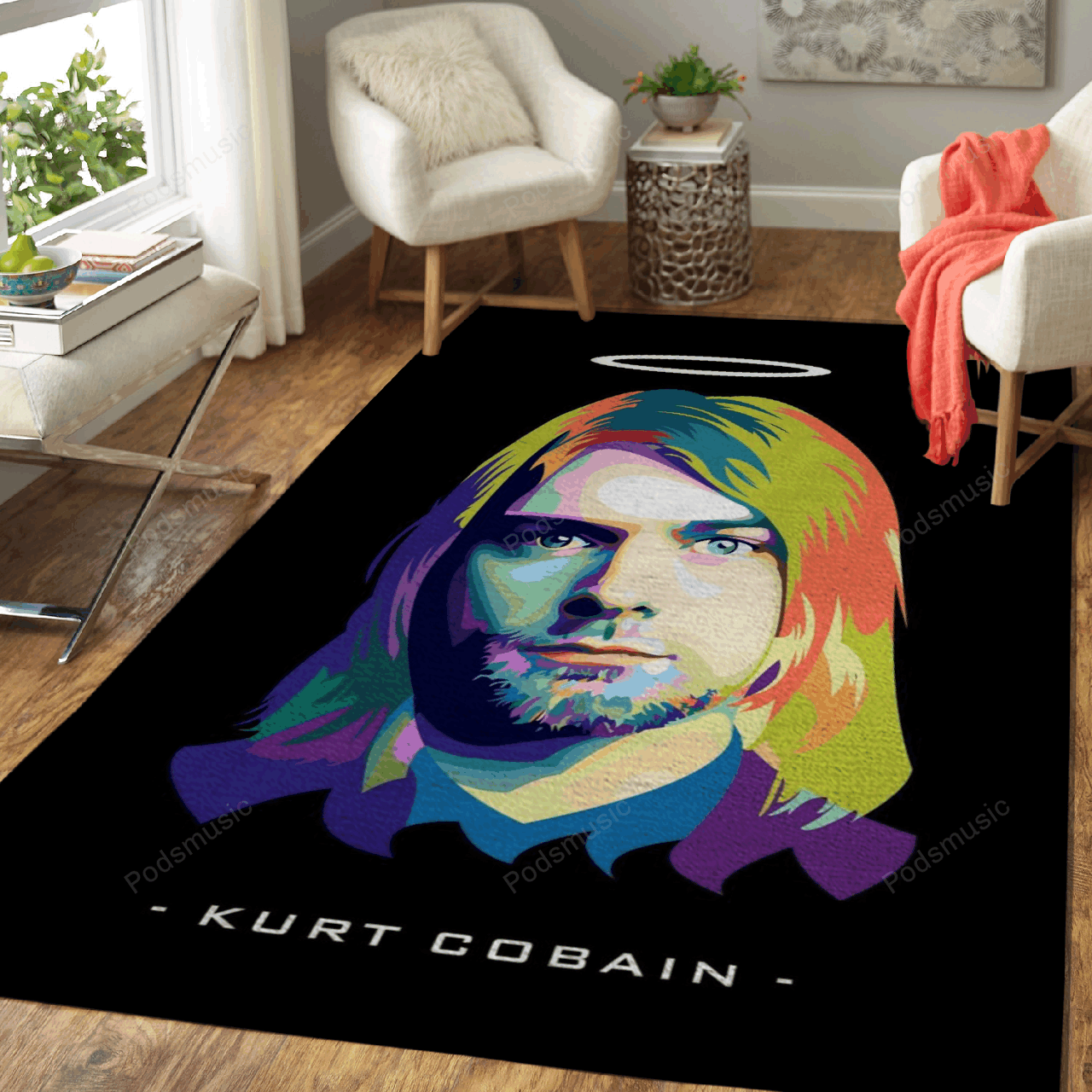 Kurt Cobain Music Art For Fans Area V11276  Chussin | Home Decor Easily