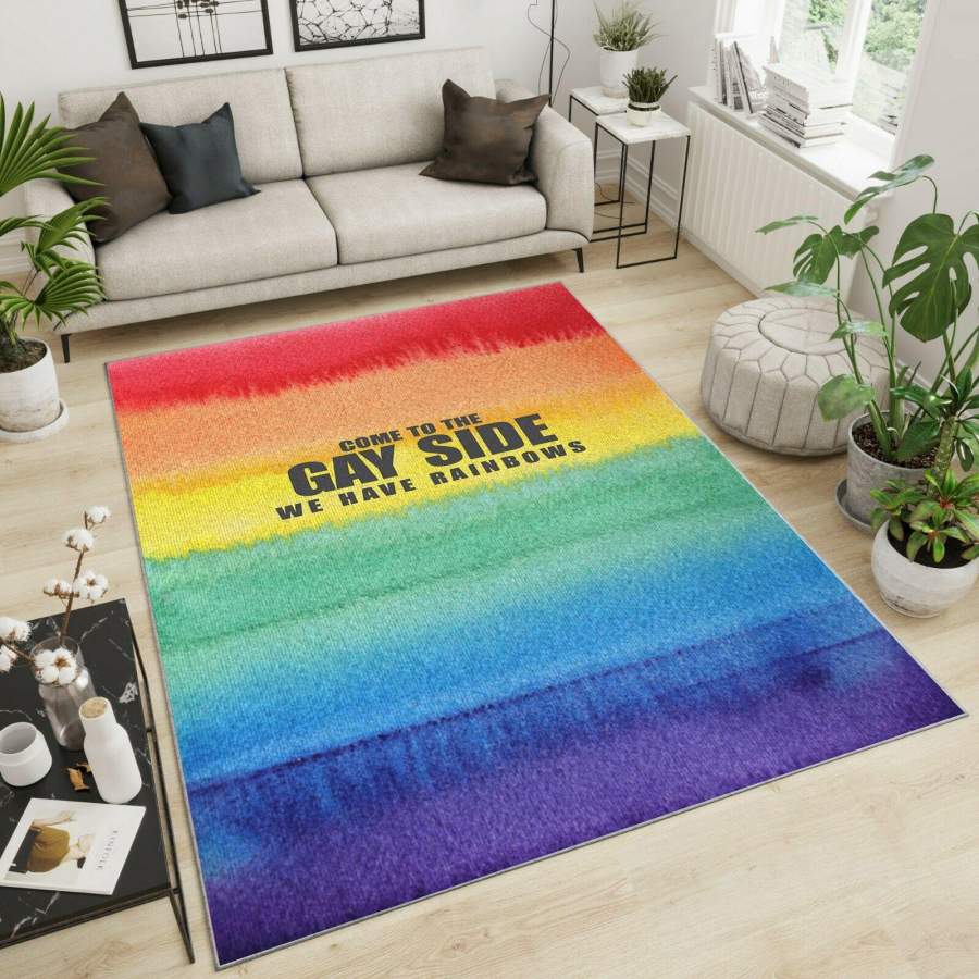 Lgbt Gay Area Rug Bedroom  Chussin | Home Decor Easily
