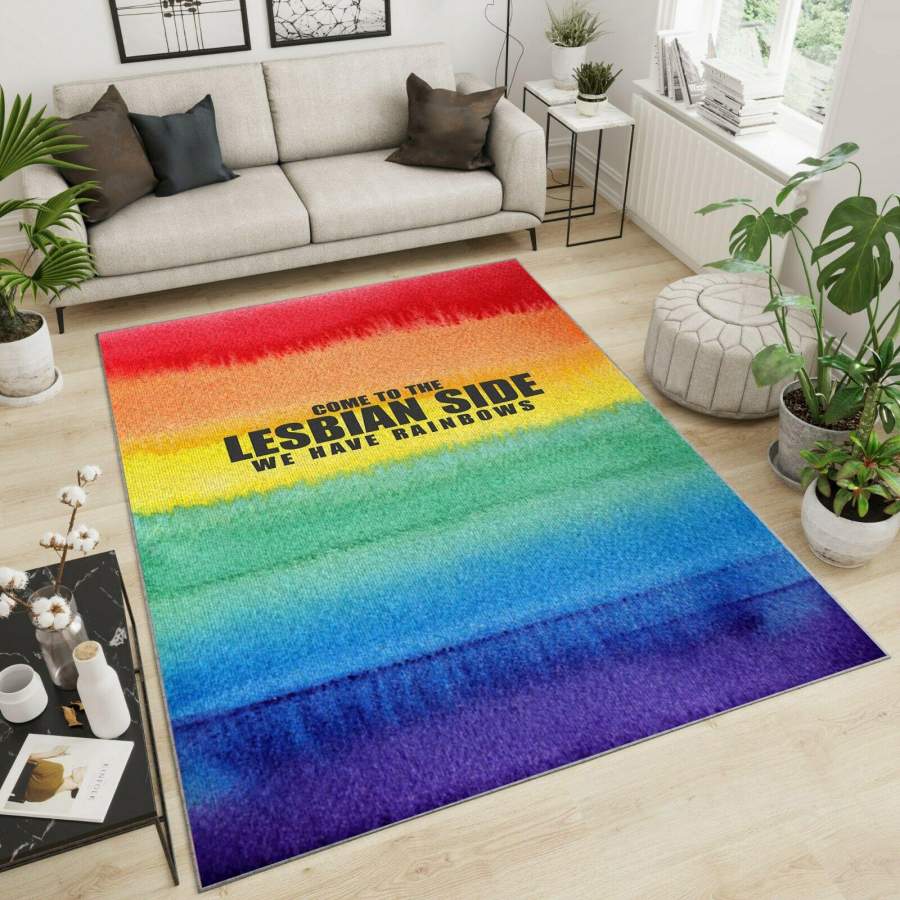 Lgbt Lesbian Area Rug Bedroom  Chussin | Home Decor Easily