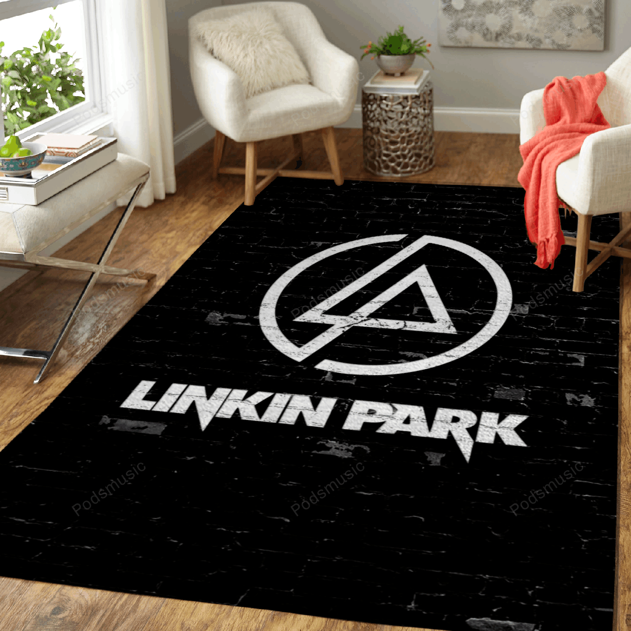 Linkin Park Brand Music Logo For Fans Art For Fans Area  Chussin | Home Decor Easily