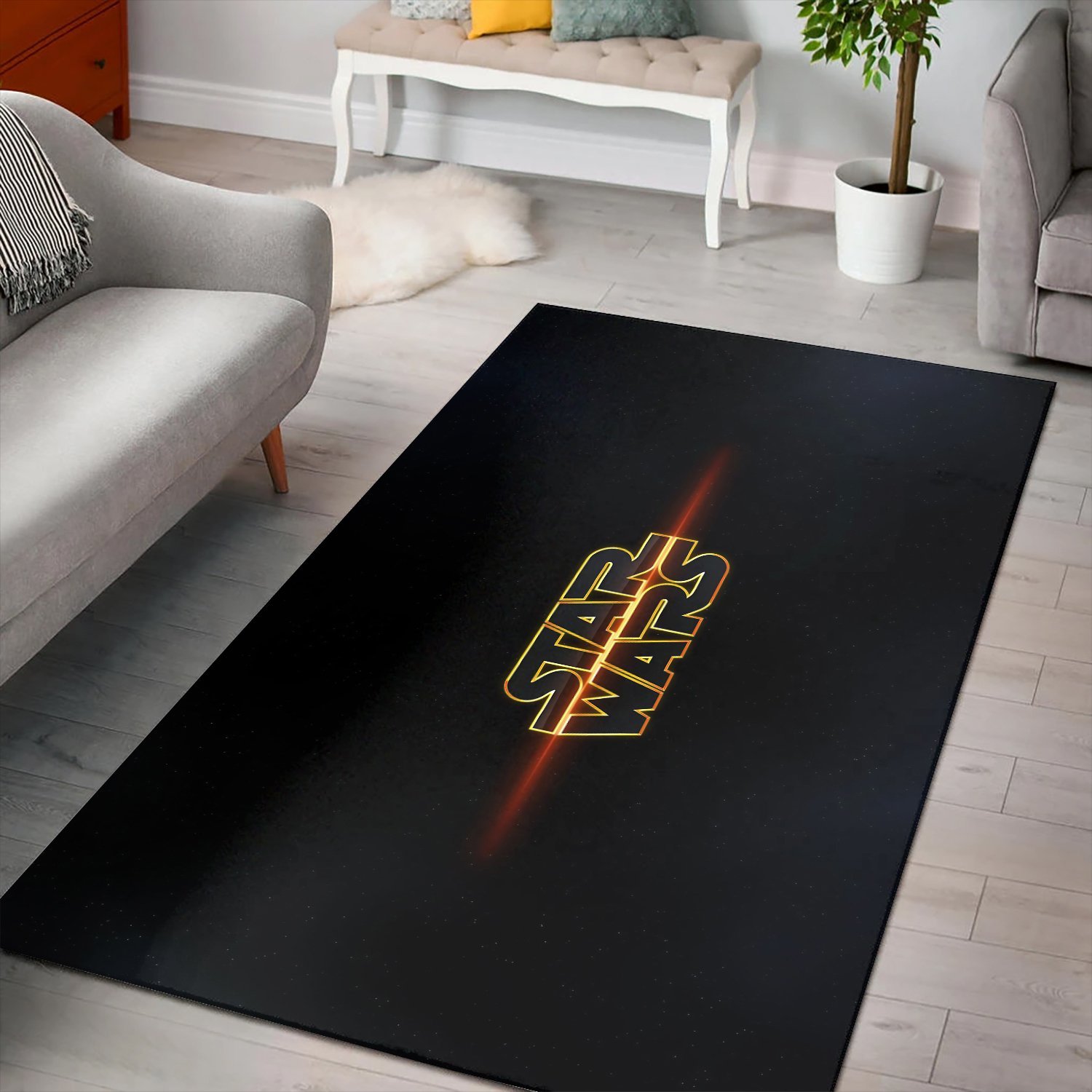 Logo Star Wars Rug – Custom Size And Printing -  Chussin | Home Decor Easily