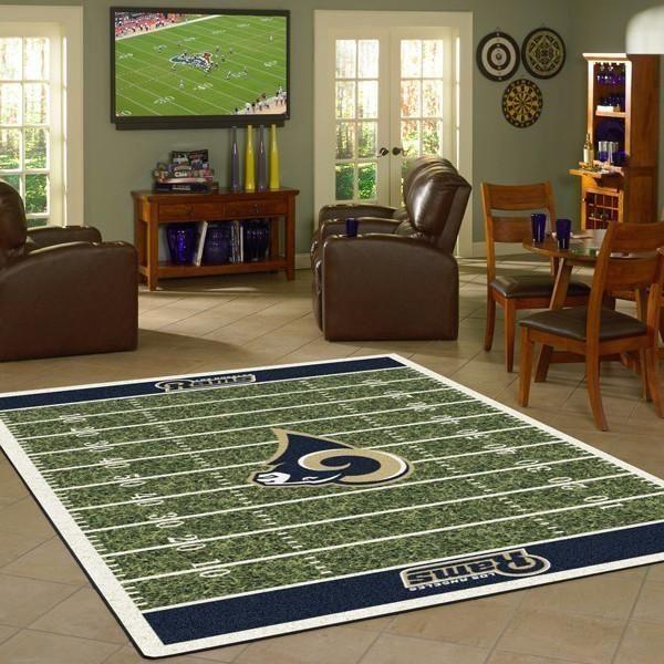 Los Angeles Rams Area Rug -  Chussin | Home Decor Easily