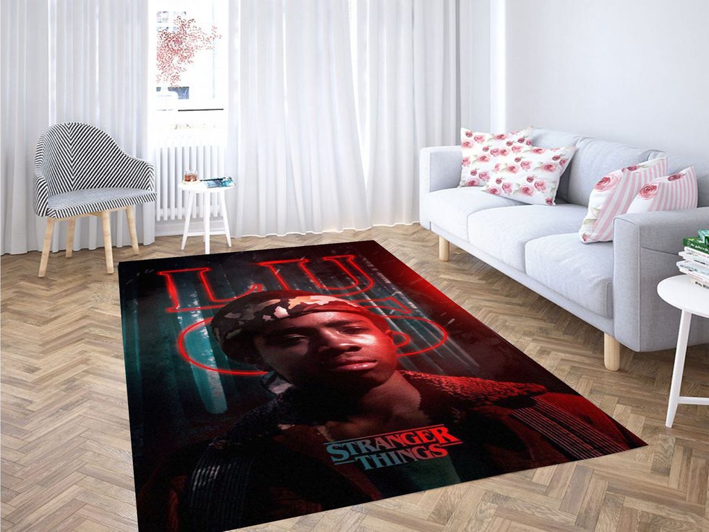 Lucas Stranger Things Living Room Modern Carpet Rug - Chussin | Home Decor Easily