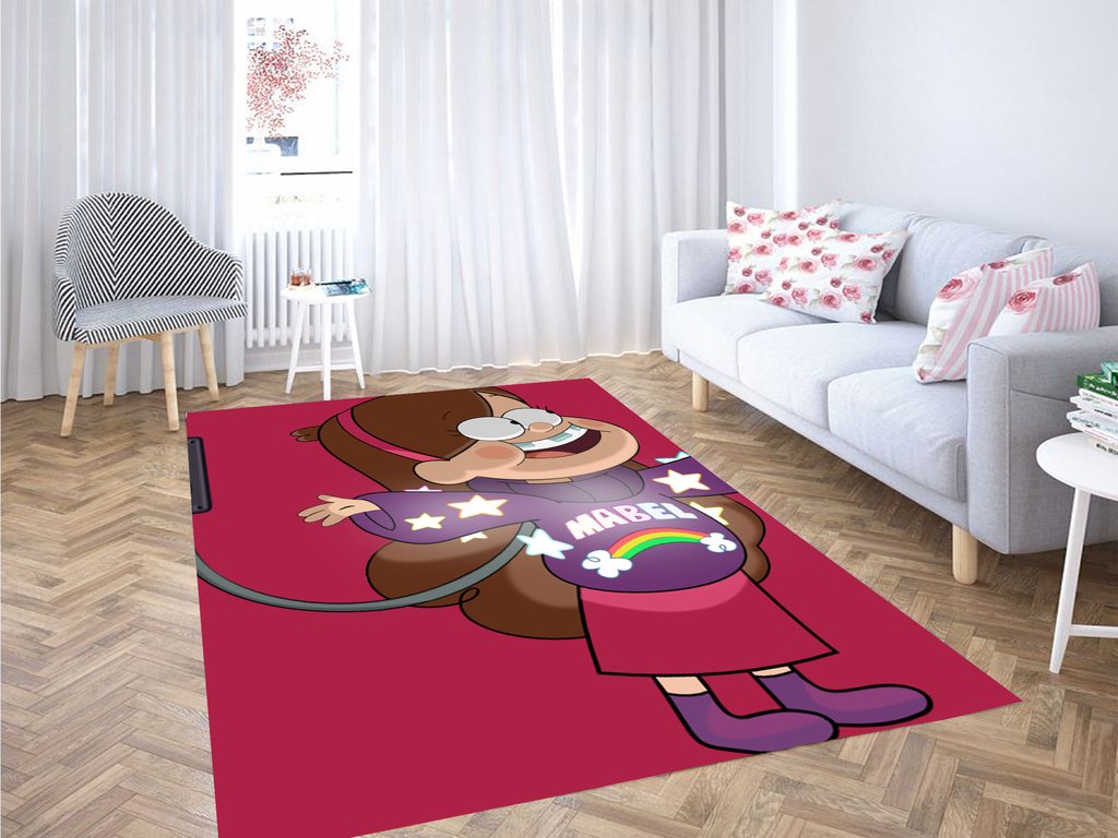 Mabel Pines Gravty Falls Living Room Modern Carpet Rug -  Chussin | Home Decor Easily