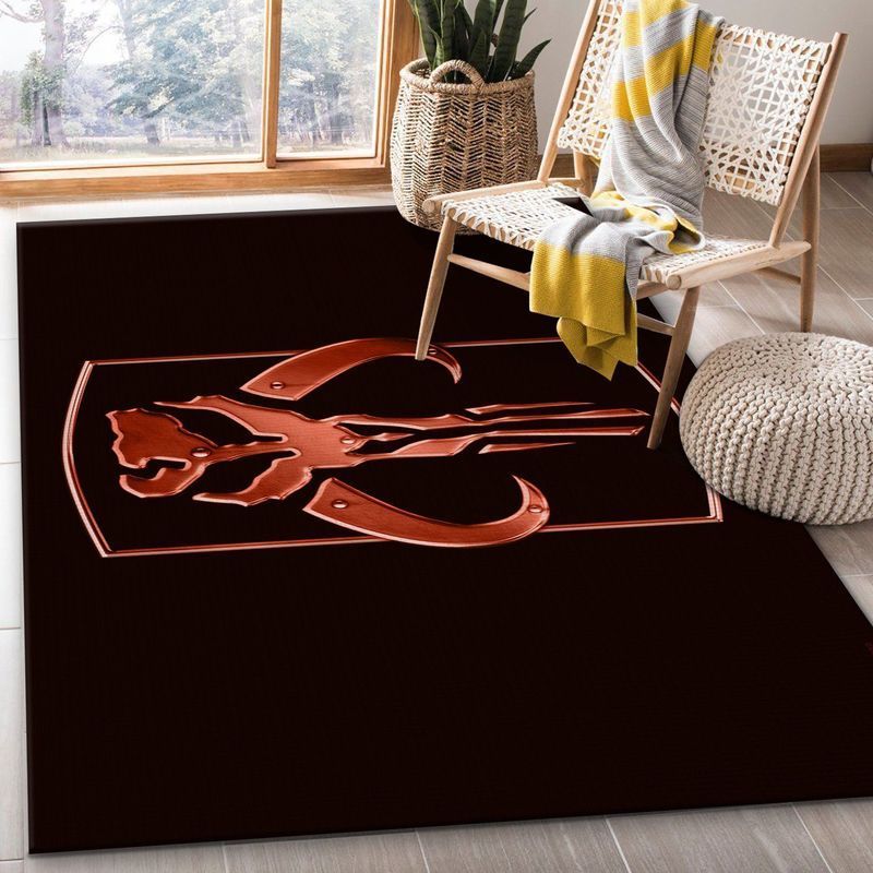 Mandalorian Star Wars 7 Area Rug And | Home Decor Easily