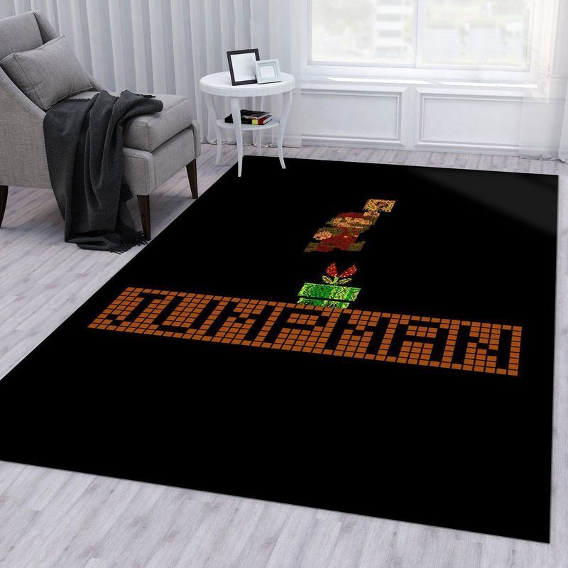 Mario Jumpman Area Rug And  Chussin | Home Decor Easily