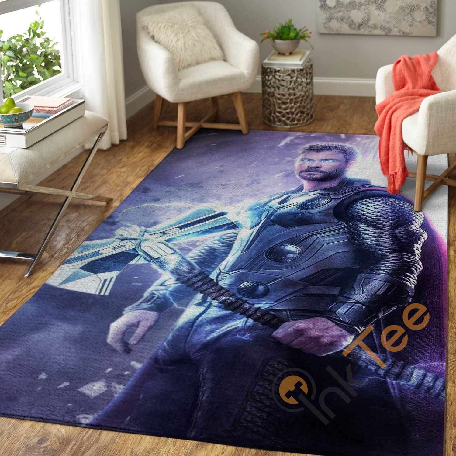 Marvel Superhero Thor Area Rug -  Chussin | Home Decor Easily