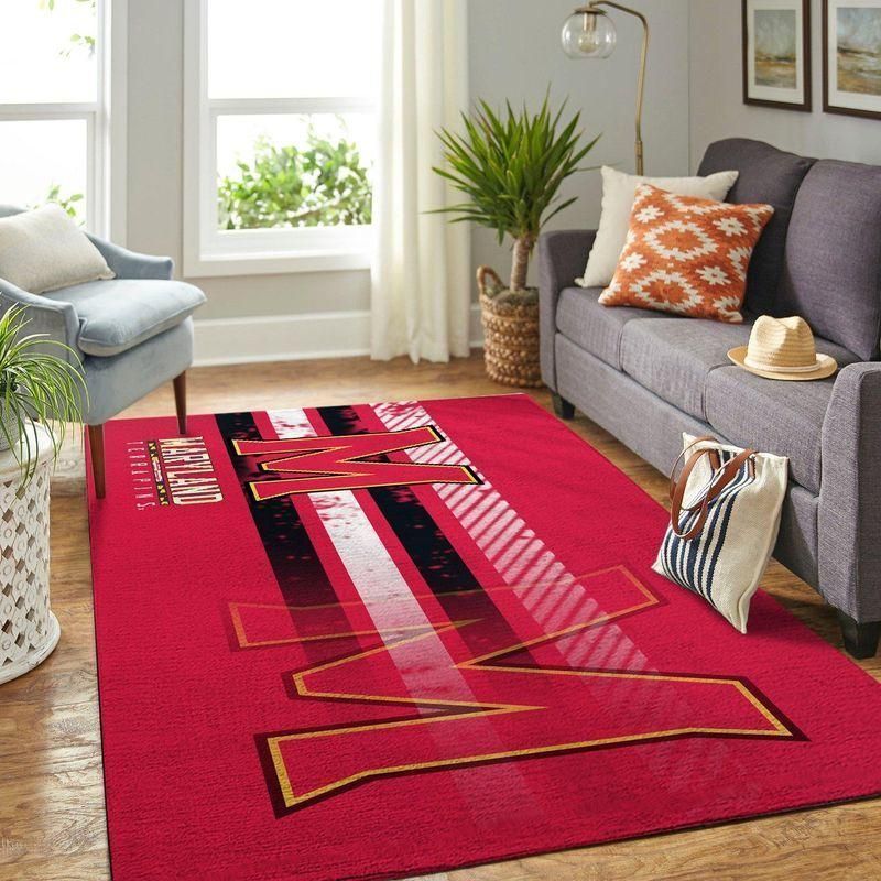 Maryland Terrapins Ncaa 1 Area Rug And Chussin | Home Decor Easily