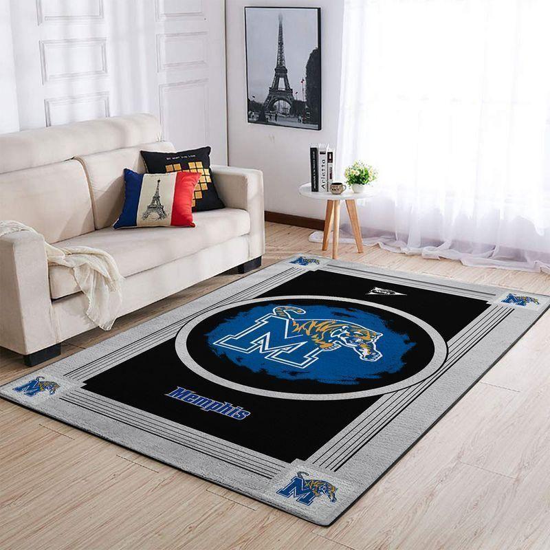 Memphis Tigers Area Rugs Ncaa Team Logo 20030341 Chussin | Home Decor Easily