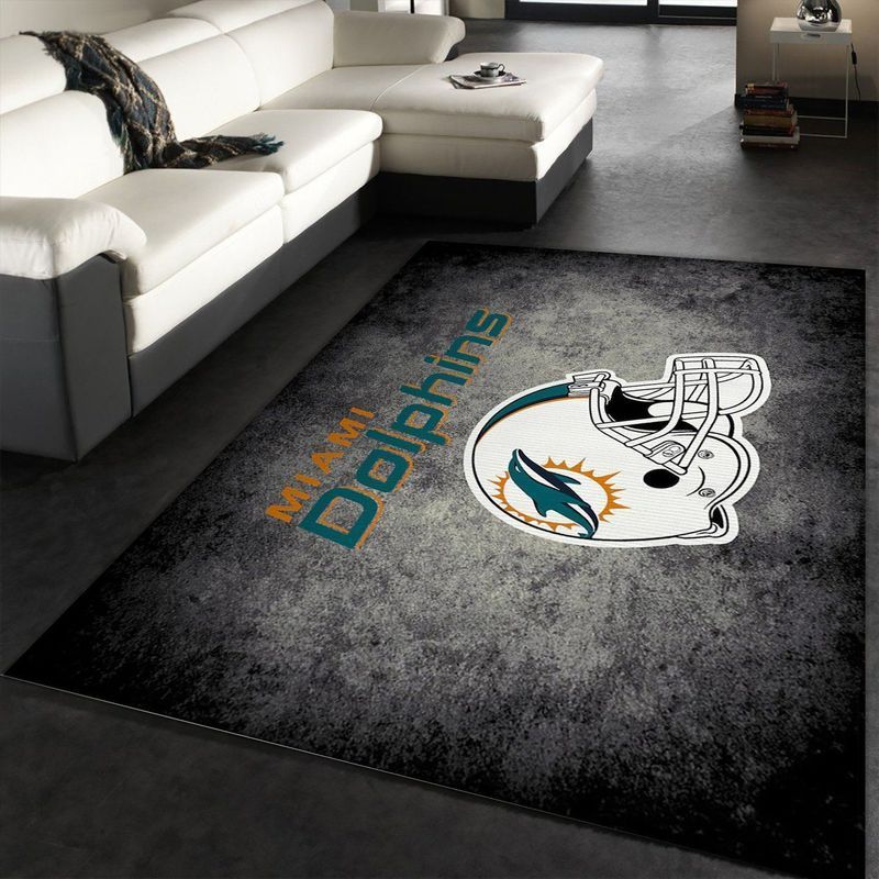Miami Dolphins Nfl 7 Area Rug And | Home Decor Easily