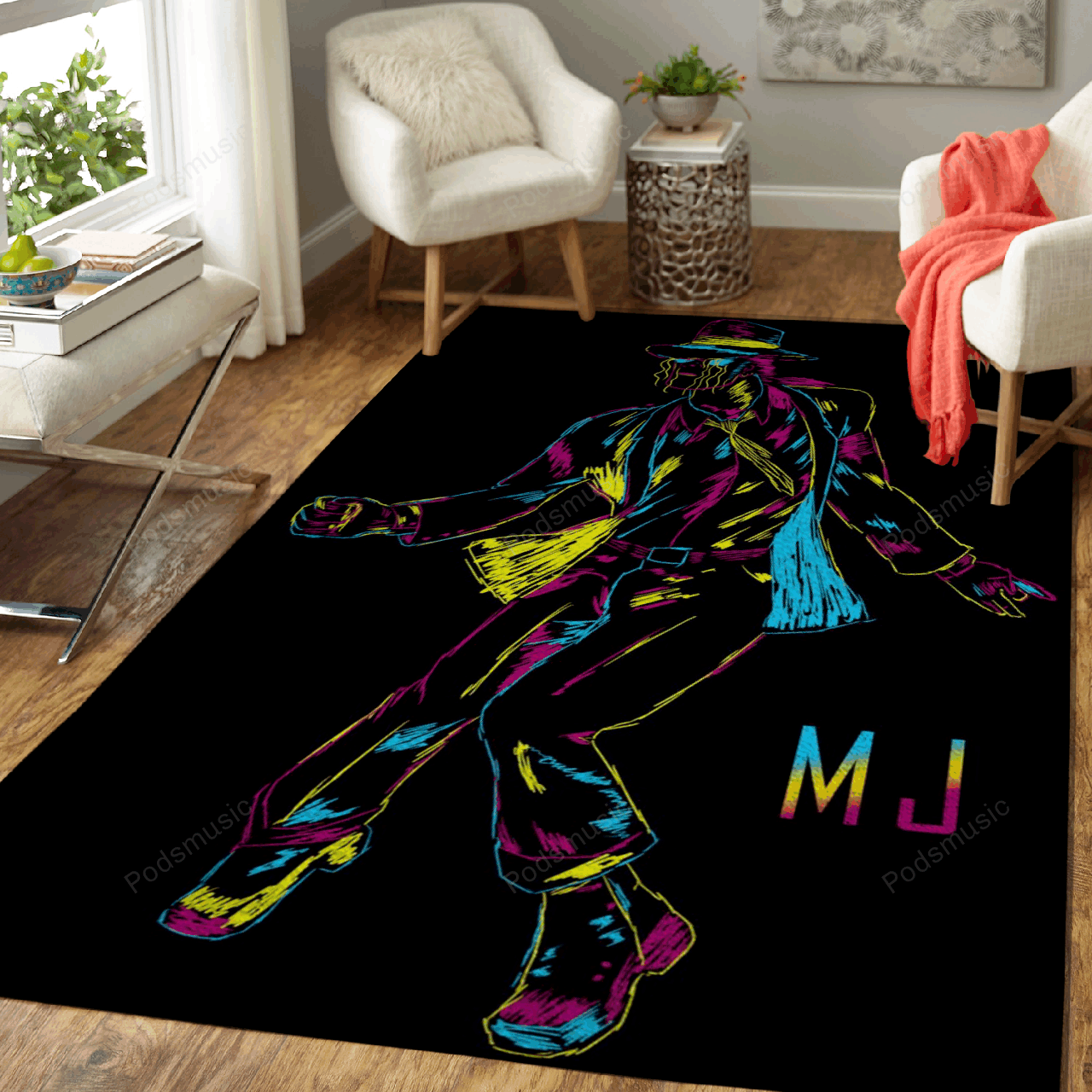 Michael Jackson Line Art Music Art For Fans Area  Chussin | Home Decor Easily