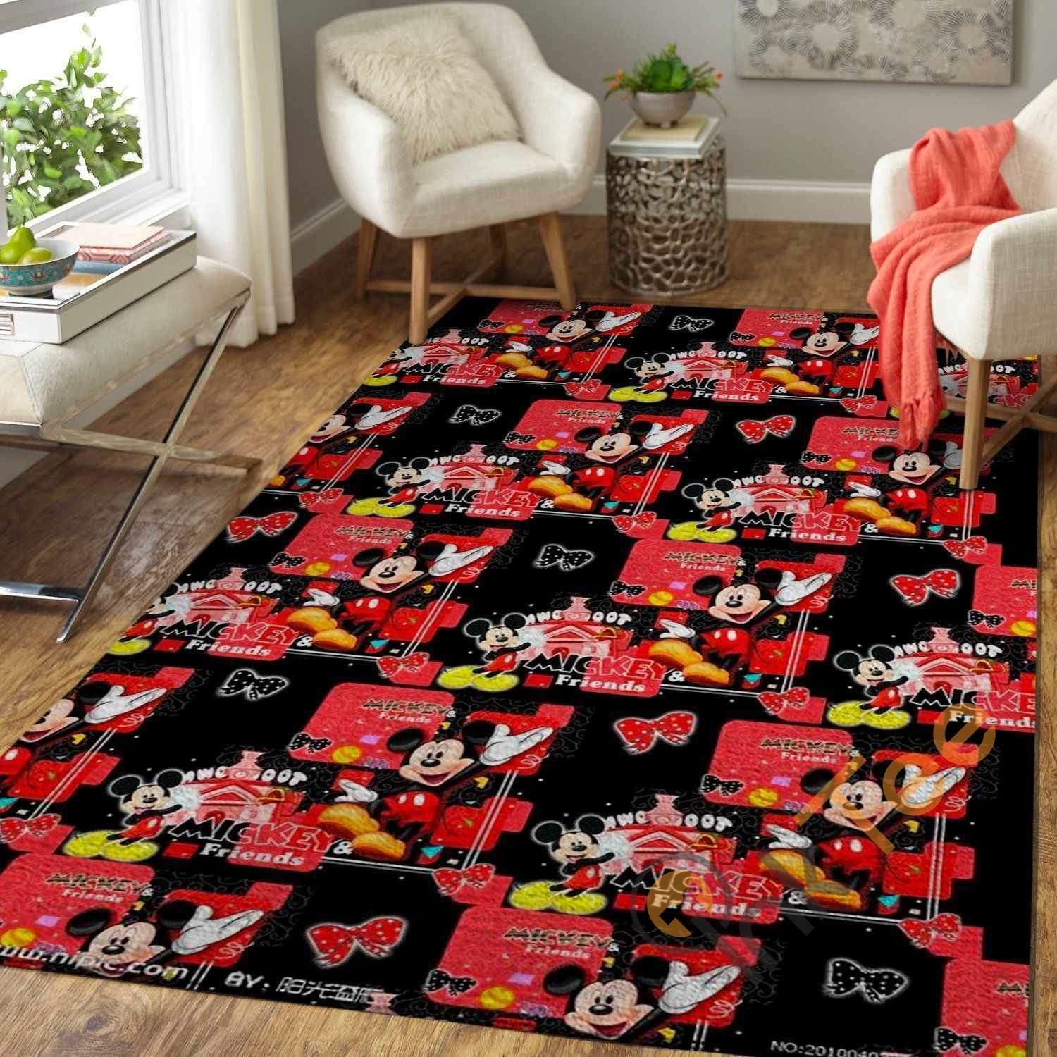 Mickey Mouse Area Rug -  Chussin | Home Decor Easily