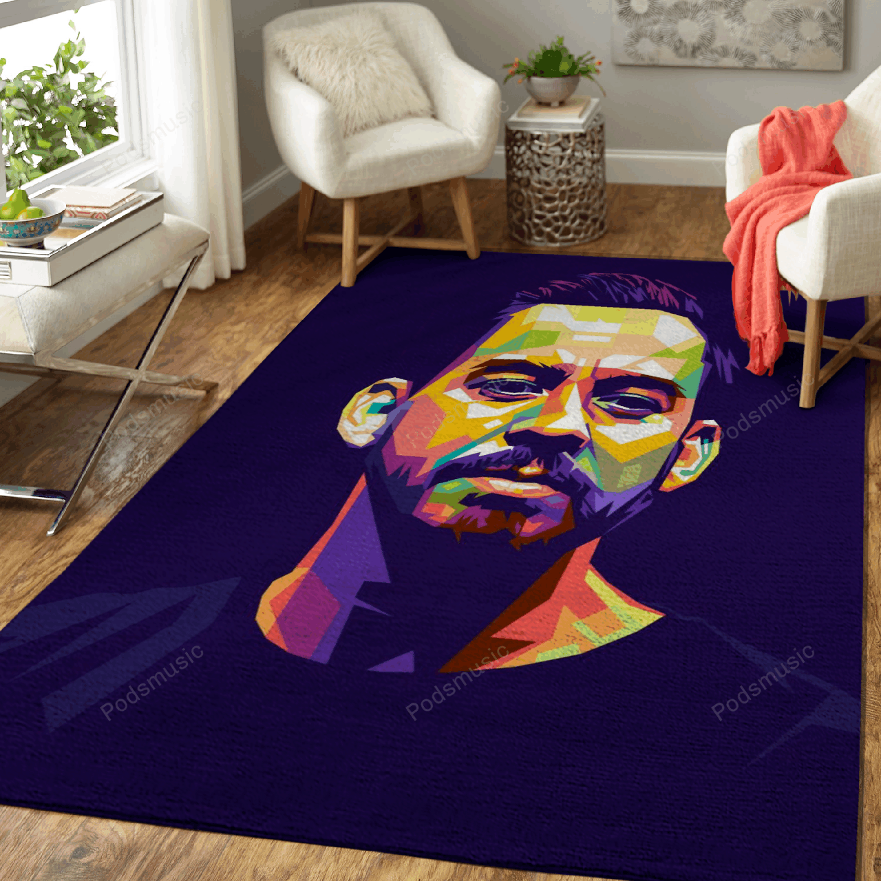 Mike Shinoda Pop Art Music Art For Fans Area  Chussin | Home Decor Easily