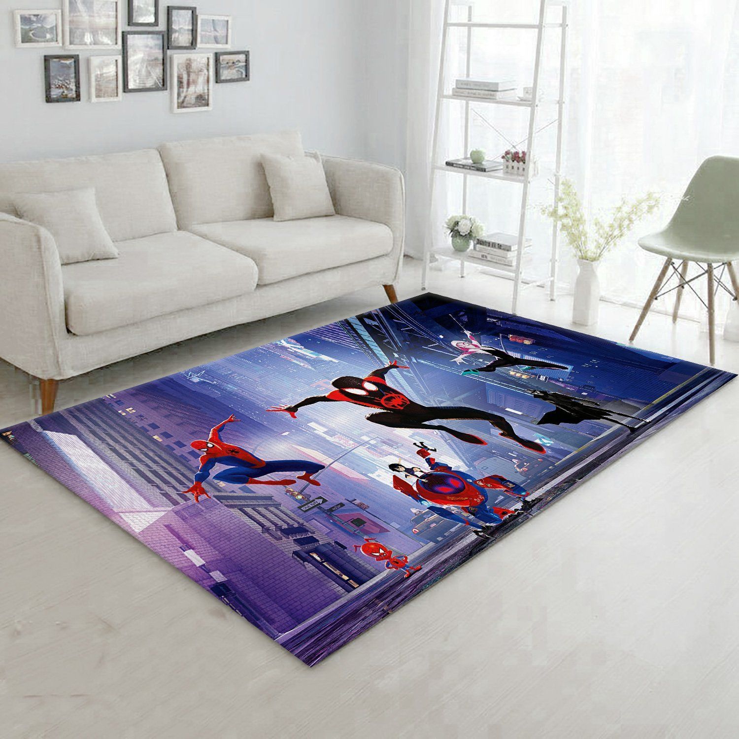 Miles Morales Spider Man Rug – Custom Size And Printing -  Chussin | Home Decor Easily