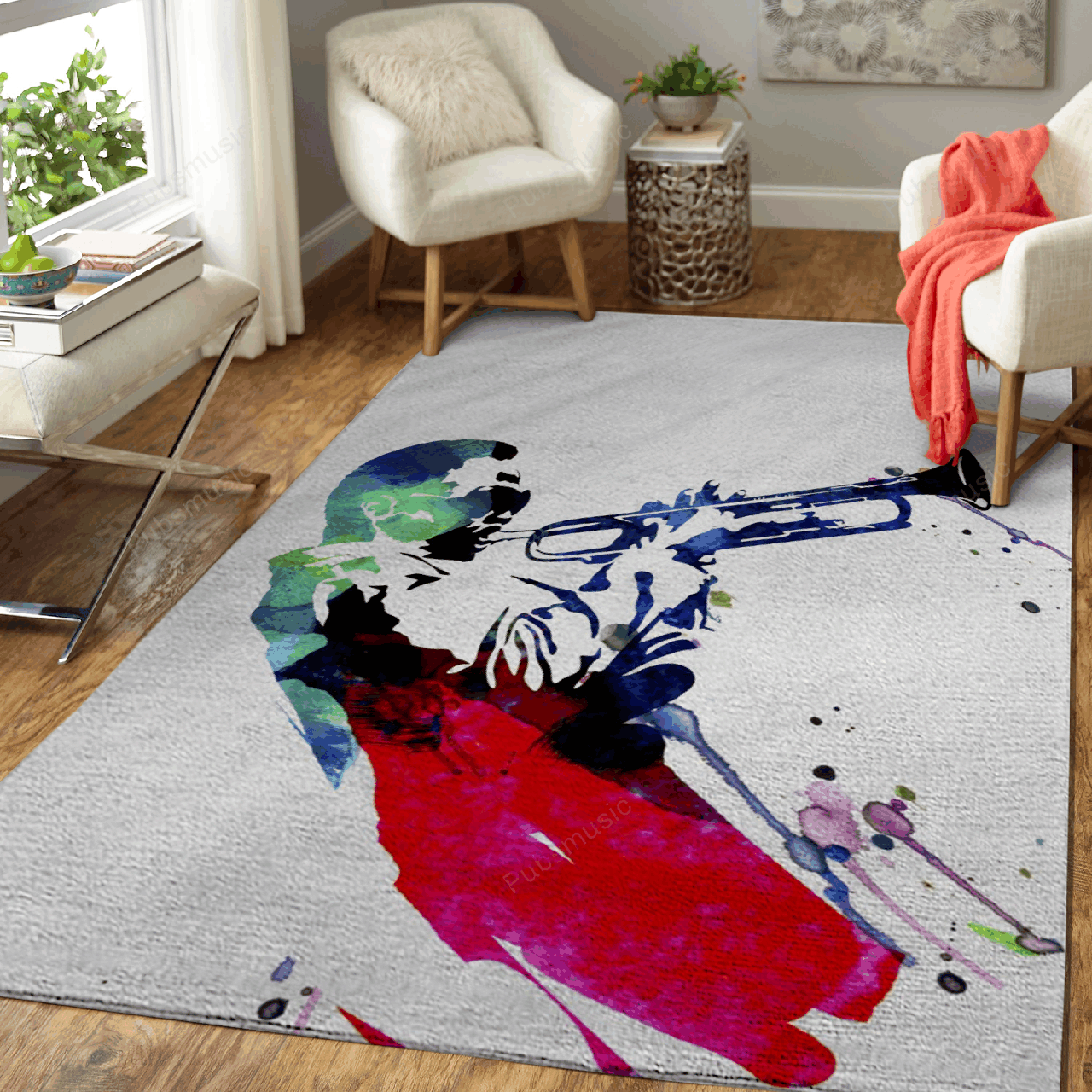 Miles Watercolor Music Legends Art For Fans Area  Chussin | Home Decor Easily