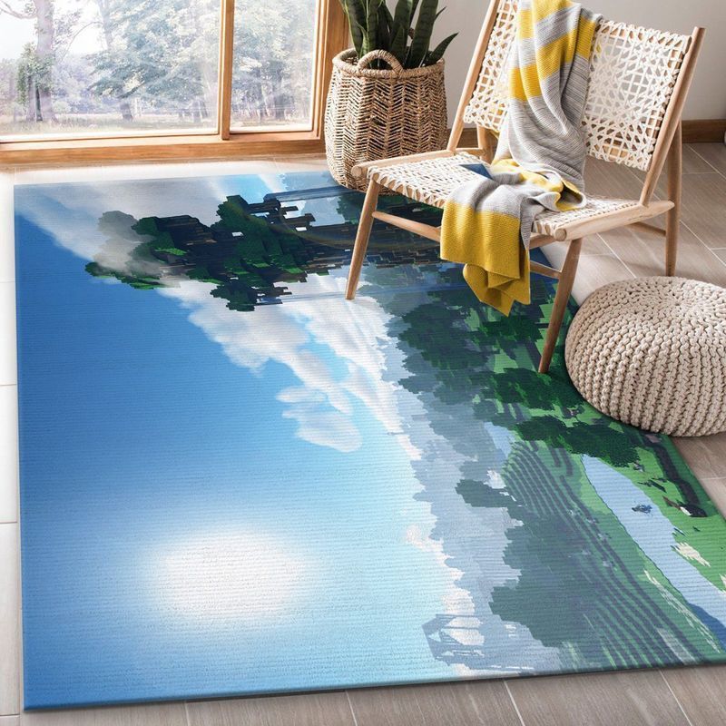 Minecraft 16 Area Rug And Chussin | Home Decor Easily