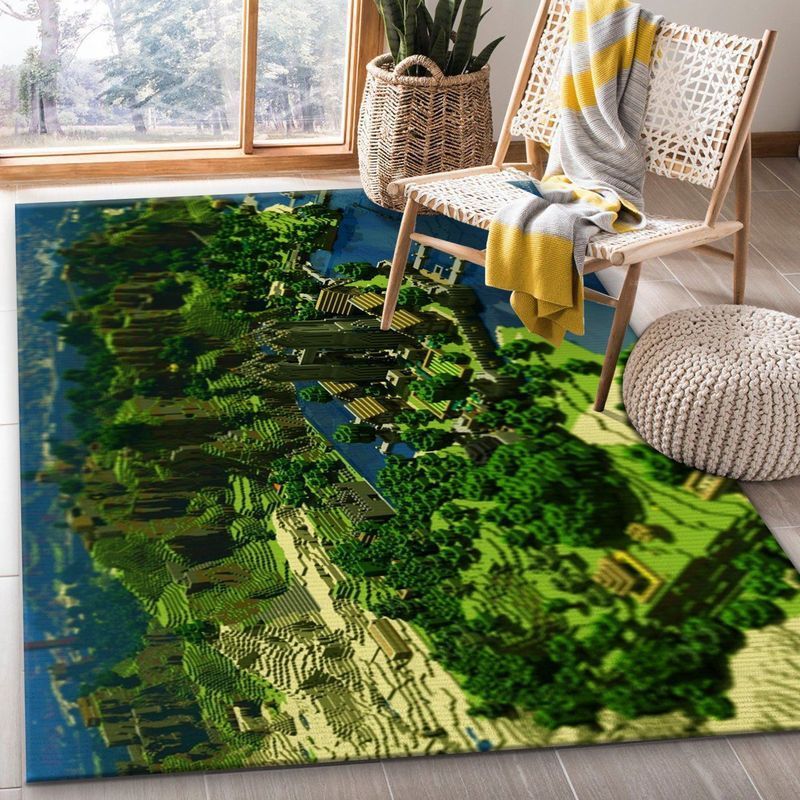 Minecraft 18 Area Rug And | Home Decor Easily