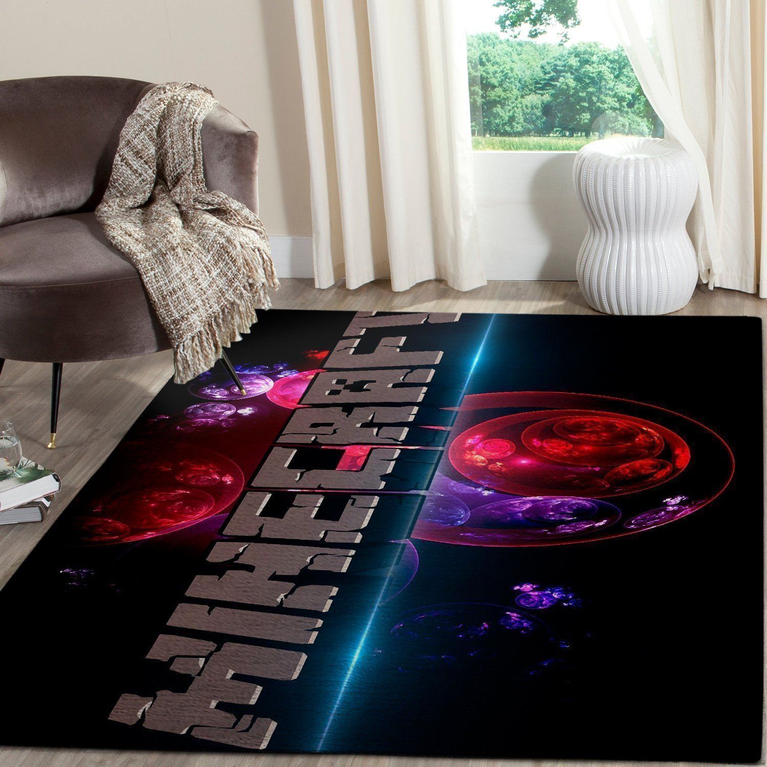 Minecraft Area Rug Video Game Gamer V211  Chussin | Home Decor Easily