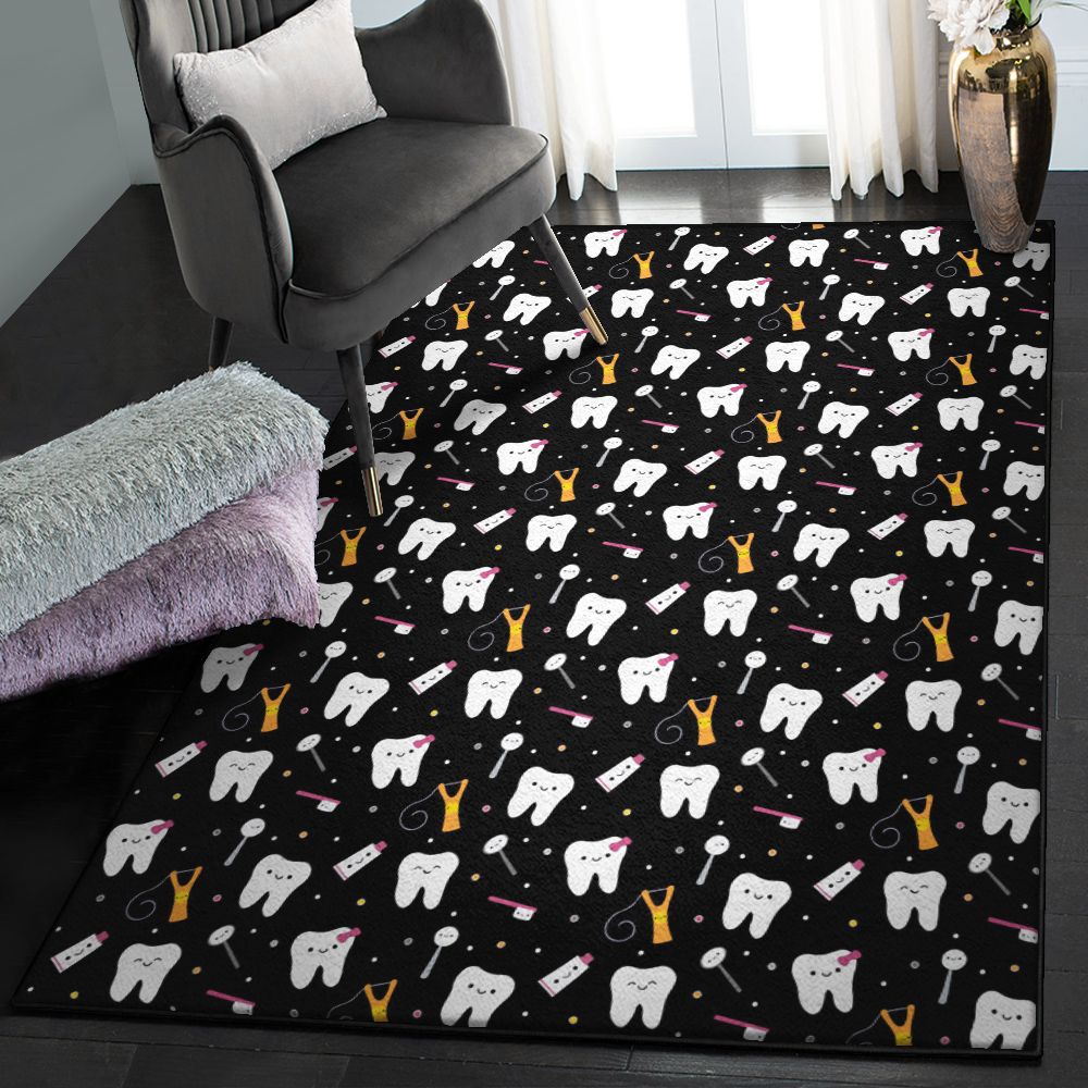 Modern Rugs, Dental Cute GS CL Rug  Chussin | Home Decor Easily