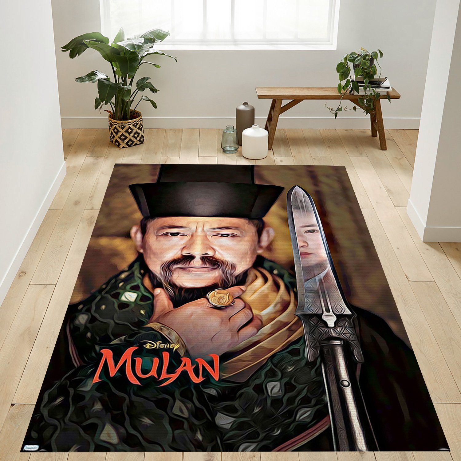 Mulan Emperor Rug – Custom Size And Printing -  Chussin | Home Decor Easily