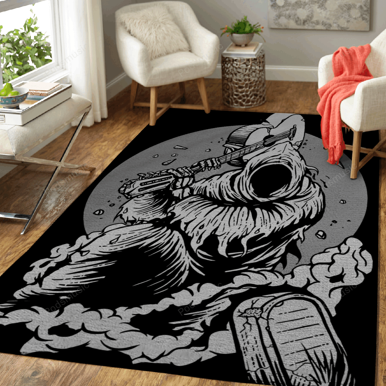 Music Is Dead Fantasy Art For Fans Area  Chussin | Home Decor Easily