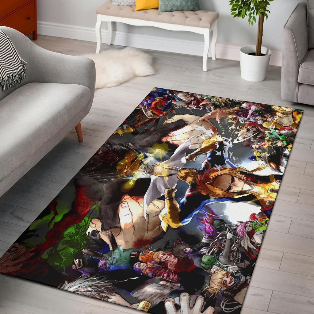My Hero Academia Area Rug - Chussin | Home Decor Easily