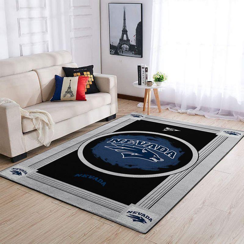 Nevada Wolf Pack Area Rugs Ncaa Team Logo 200303106  Chussin | Home Decor Easily