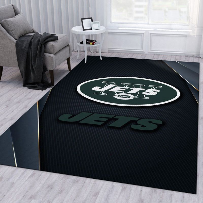 New York Jets Nfl 13 Area Rug And  Chussin | Home Decor Easily